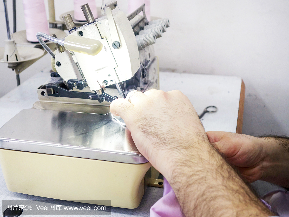 纺织缝纫,裁缝工作和机器
